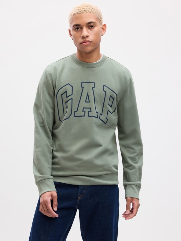 GAP Mikina logo GAP fleece