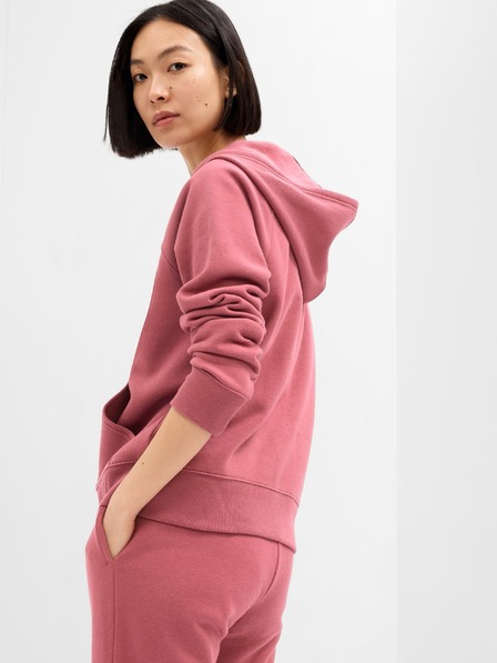 GAP Mikina s logom a fleece GAP