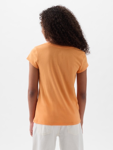 GAP Detské tričko s metalickým logom GAP