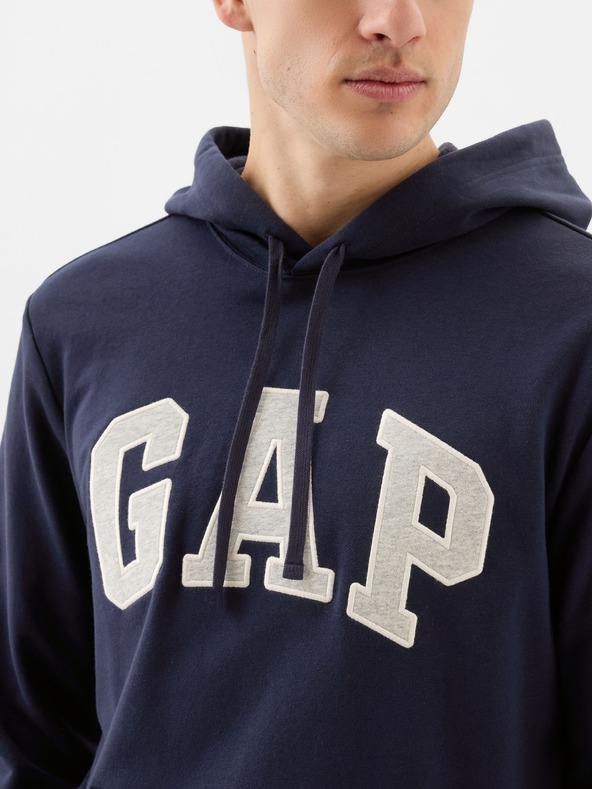 GAP Mikina s logom a kapucňou GAP