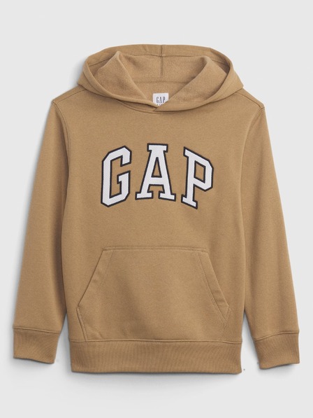 GAP Detská mikina s logom a kapucňou GAP