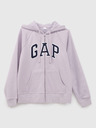 GAP Mikina s logom a fleece GAP