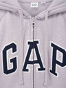 GAP Mikina s logom a fleece GAP
