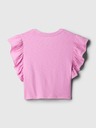 GAP Baby crop top s volánikmi GAP
