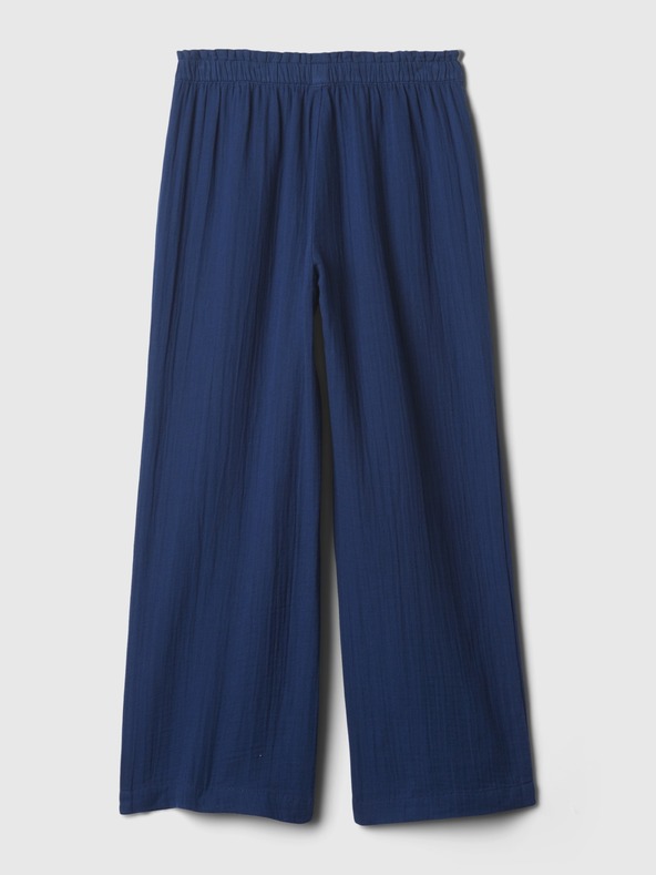 GAP Detské mušelínové nohavice GAP