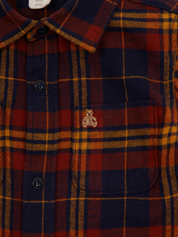 GAP Baby flanelová košeľa GAP