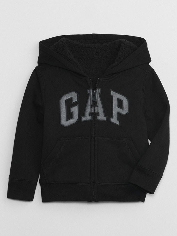 GAP Baby zateplená mikina s kapucňou GAP