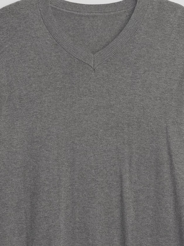 GAP Pletený sveter s výstrihom V GAP