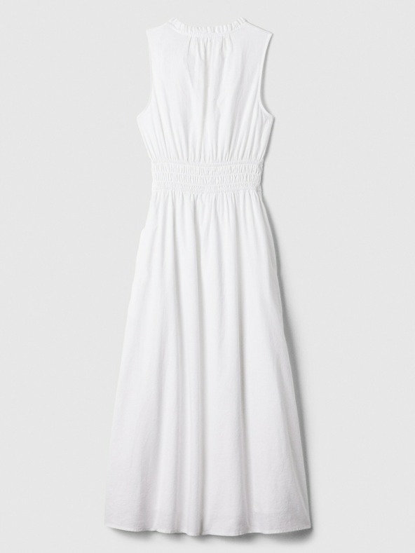 GAP Ľanové maxi šaty GAP