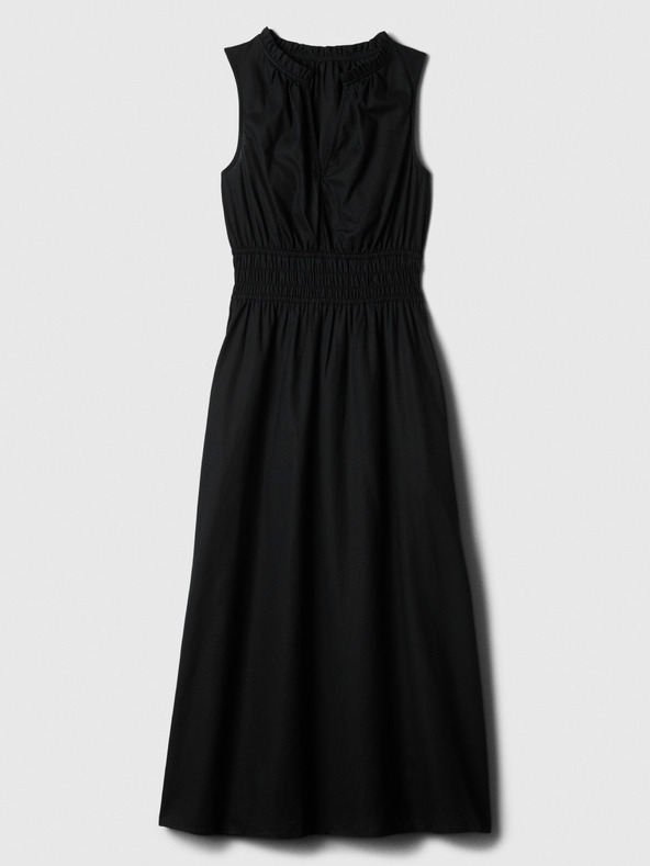 GAP Ľanové maxi šaty GAP