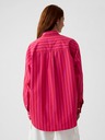 GAP Pásikavá košeľa oversize GAP