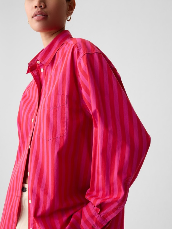 GAP Pásikavá košeľa oversize GAP