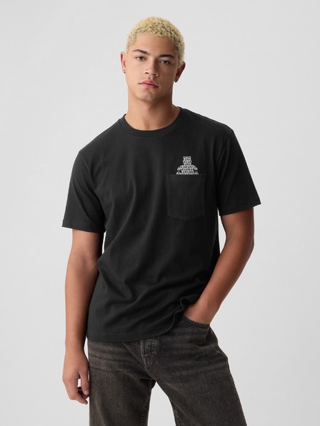 GAP Tričko s medvedíkom Unisex GAP