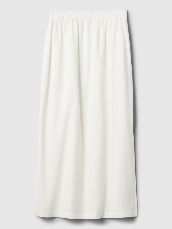 GAP Ľanová maxi sukňa GAP