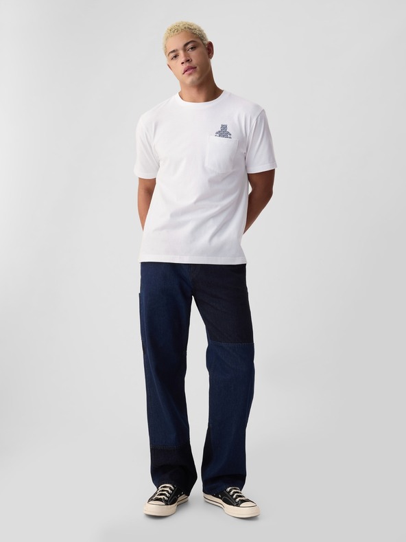 GAP Tričko s medvedíkom Unisex GAP