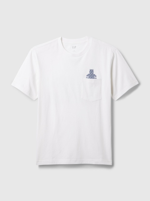 GAP Tričko s medvedíkom Unisex GAP