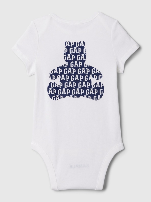 GAP Baby body s medvedíkom GAP