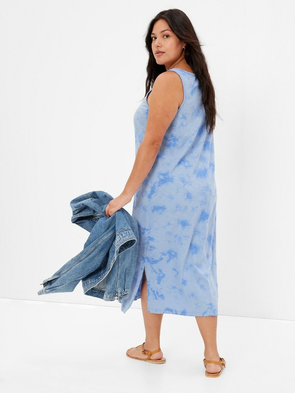 GAP Bavlnené midi šaty GAP