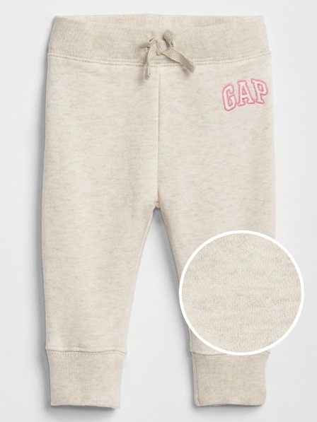 GAP Baby tepláky fleece GAP logo