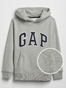 GAP Detská mikina s logom a fleece GAP