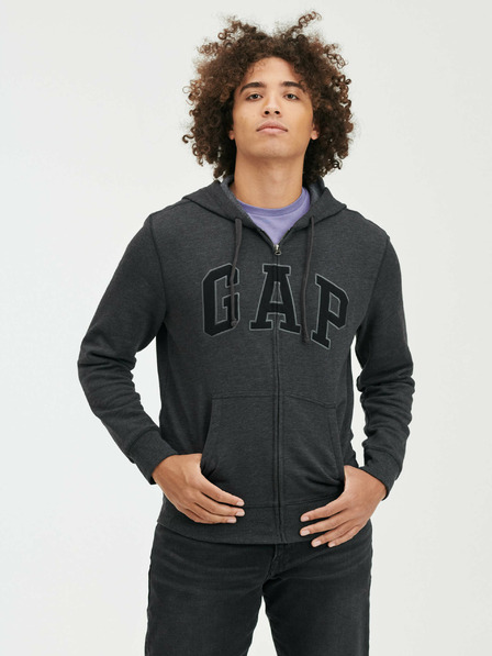 GAP Mikina na zips s logom GAP