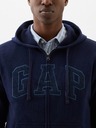 GAP Mikina GAP logo na zips