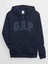 GAP Mikina GAP logo na zips