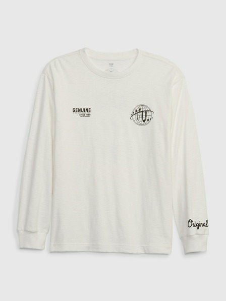 GAP Detské tričko logo organic GAP