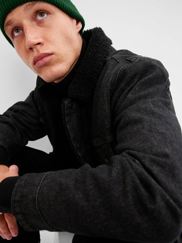 GAP Zateplená džínsová bunda GAP