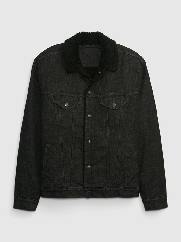 GAP Zateplená džínsová bunda GAP