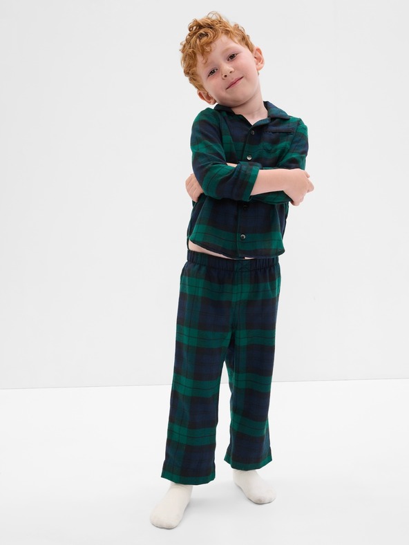GAP Baby kockované pyžamo GAP