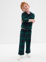 GAP Baby kockované pyžamo GAP