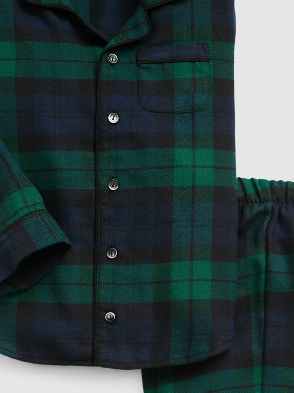 GAP Baby kockované pyžamo GAP