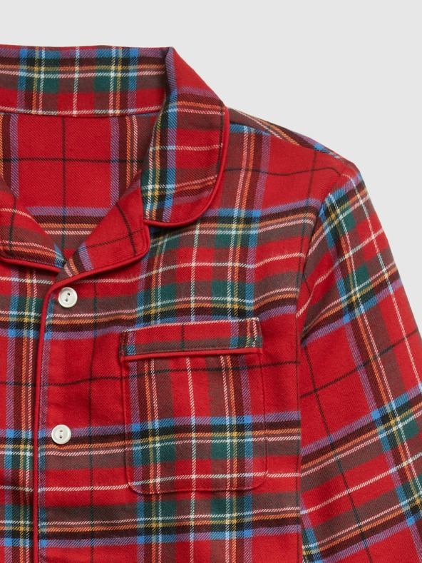 GAP Detské kockované pyžamo GAP