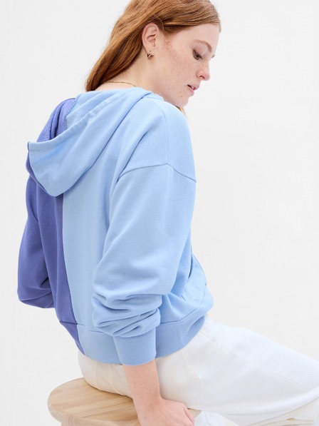 GAP Dvojfarebná mikina s kapucňou GAP