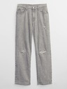 GAP Džínsy loose Mid Rise Destructed '90s GAP