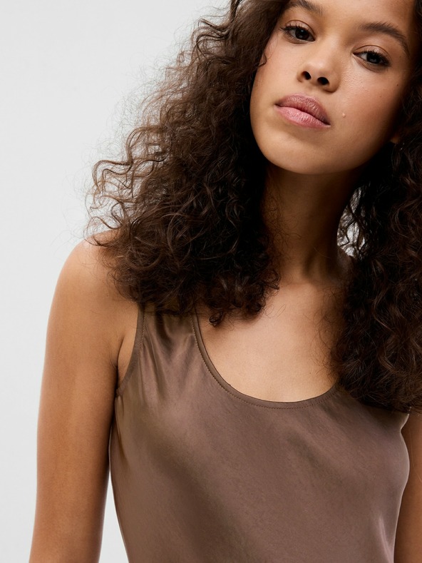 GAP Saténové midi šaty GAP