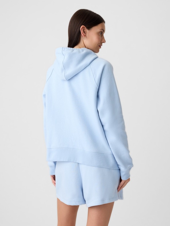 GAP Mikina s logom a fleece GAP