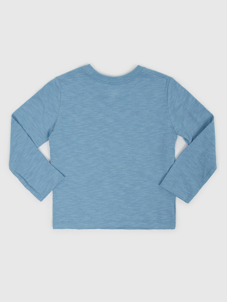 GAP Baby tričko s metalickým logom GAP