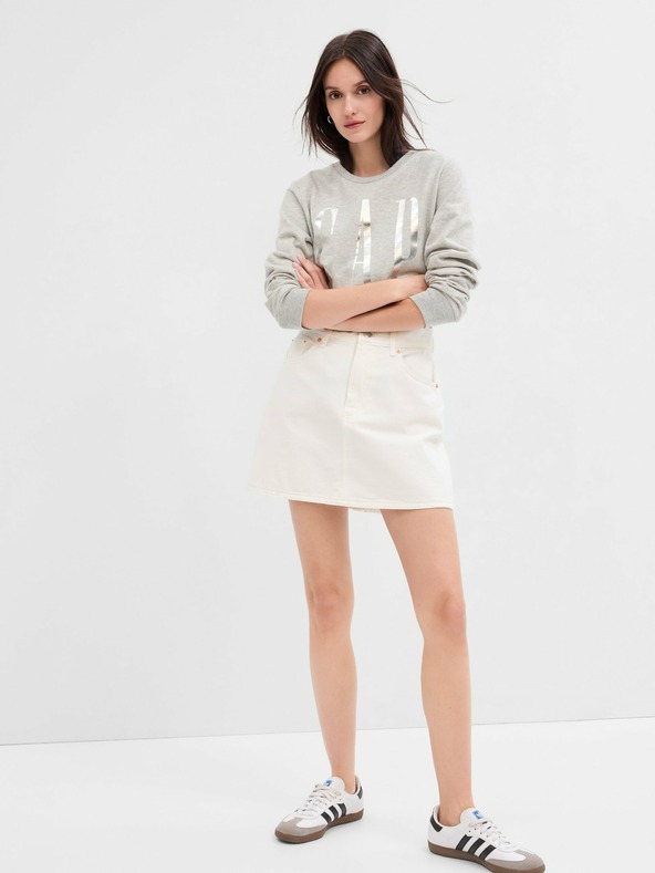 GAP Mikina s logom a rozparkami GAP