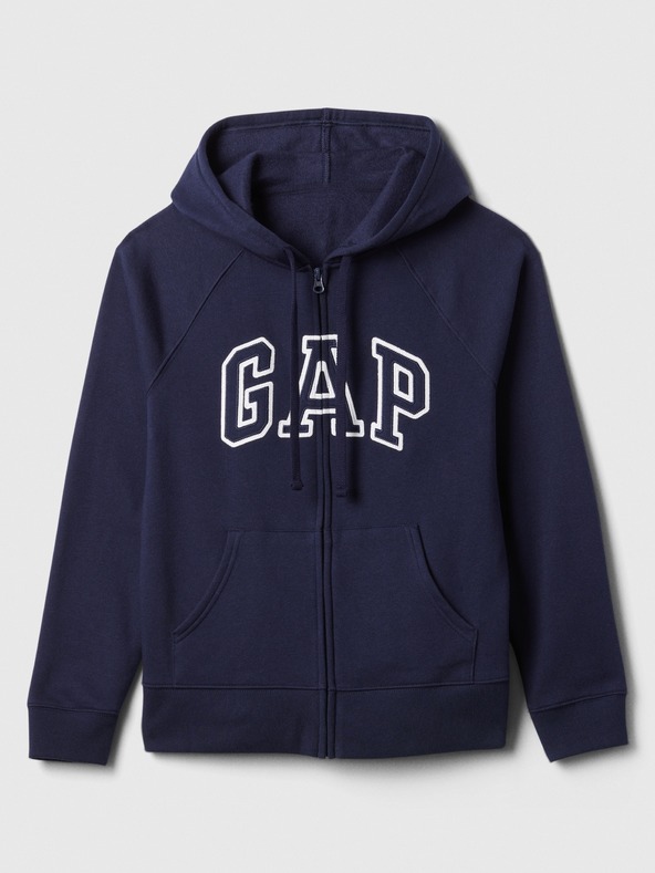 GAP Mikina s logom a fleece GAP