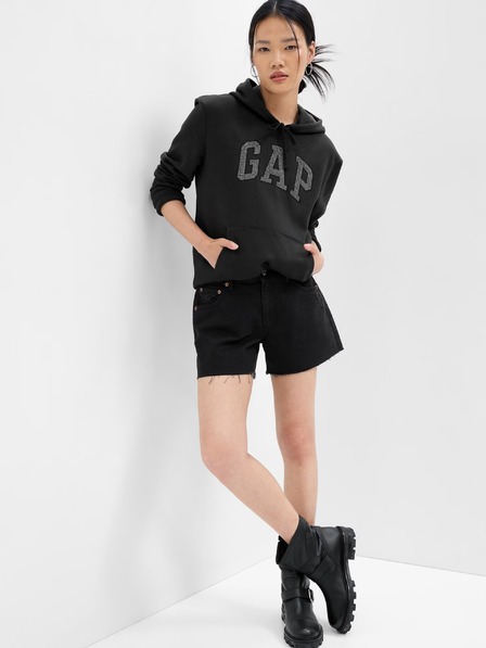 GAP Mikina logo GAP fleece