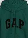 GAP Mikina s logom a fleece GAP