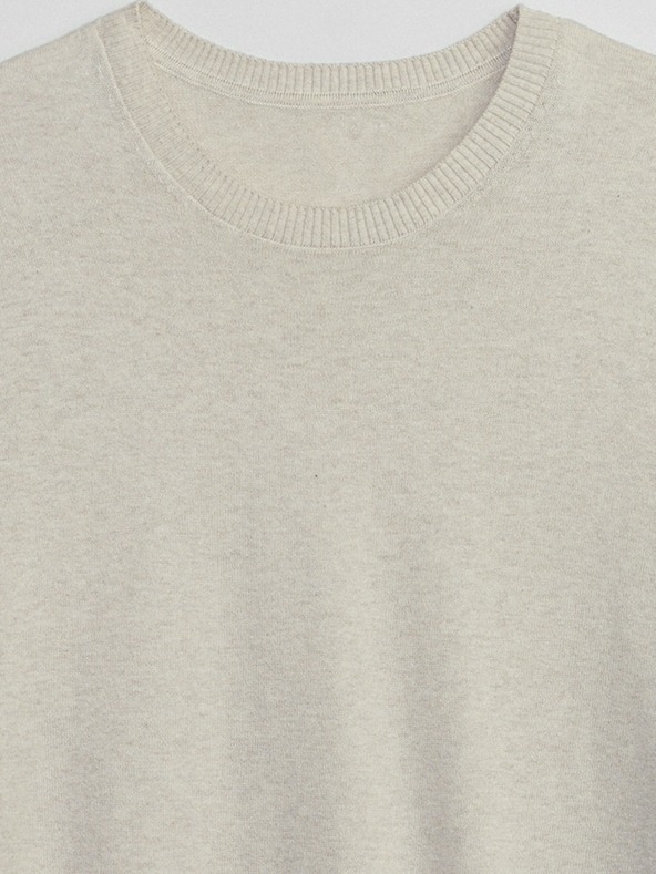 GAP Hladký pletený sveter GAP