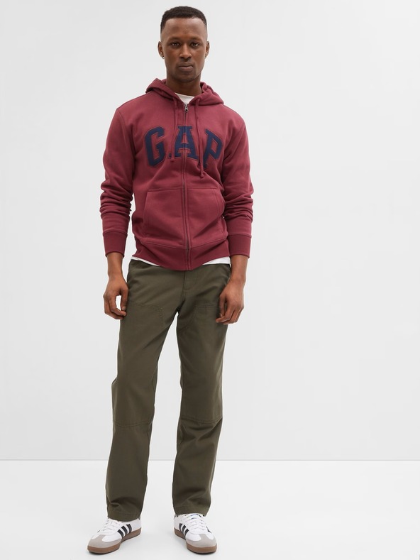 GAP Mikina logo GAP fleece