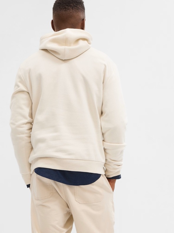 GAP Mikina s logom a fleece GAP