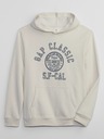 GAP Mikina s logom a fleece GAP