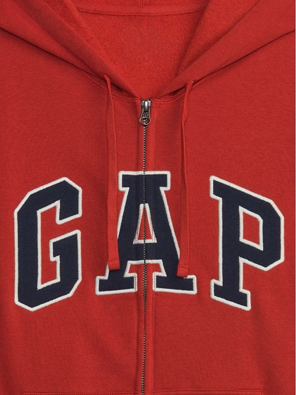 GAP Mikina logo GAP fleece