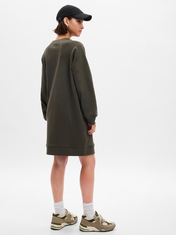 GAP Mikinové šaty s logom GAP