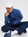 GAP Mikina s logom a fleece GAP